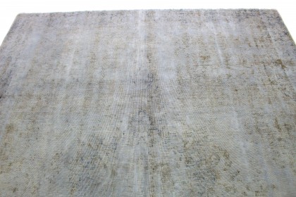 Carpetido Design Vintage-Teppich Beige Weiß Blau in 340x260 (3 / 6)