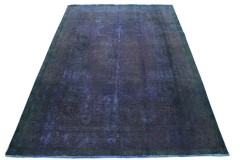 Carpetido Design Vintage Rug Purple Blue Green in 350x250