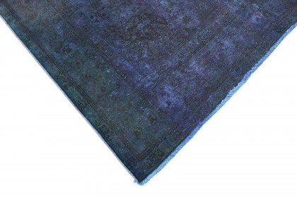 Carpetido Design Vintage Rug Purple Blue Green in 350x250 (6 / 7)
