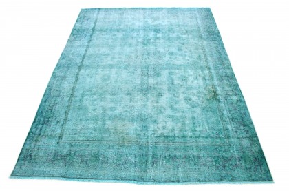 Carpetido Design Vintage-Teppich Türkis Grün in 350x250 (1 / 7)