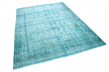 Carpetido Design Vintage-Teppich Türkis Grün in 350x250 (2 / 7)