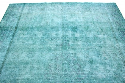 Carpetido Design Vintage-Teppich Türkis Grün in 350x250 (4 / 7)