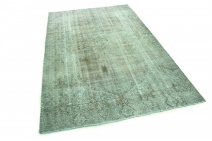 Carpetido Design Vintage-Teppich Grün Braun in 290x180 (2 / 7)