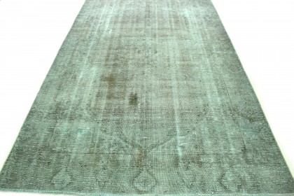 Carpetido Design Vintage-Teppich Grün Braun in 290x180 (4 / 7)