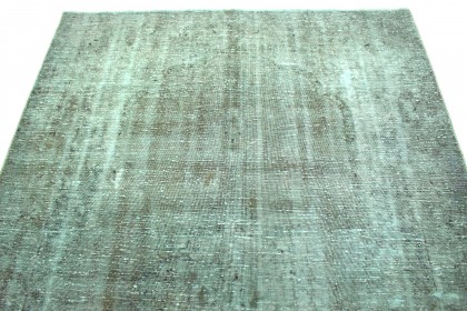 Carpetido Design Vintage-Teppich Grün Braun in 290x180 (5 / 7)