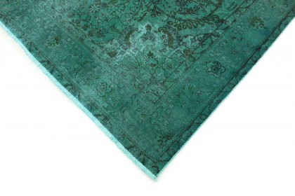 Carpetido Design Vintage-Teppich Grün in 300x200 (5 / 7)