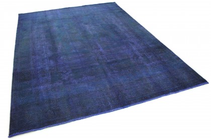 Carpetido Design Vintage-Teppich Blau in 410x300 (2 / 7)