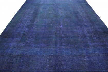 Carpetido Design Vintage-Teppich Blau in 410x300 (4 / 7)