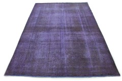 Carpetido Design Vintage-Teppich Lila in 350x250