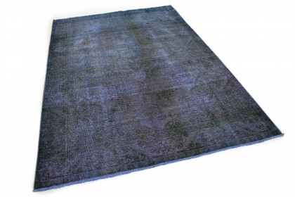 Carpetido Design Vintage Rug Blue Purple in 290x200 (2 / 5)