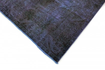 Carpetido Design Vintage Rug Blue Purple in 290x200 (4 / 5)