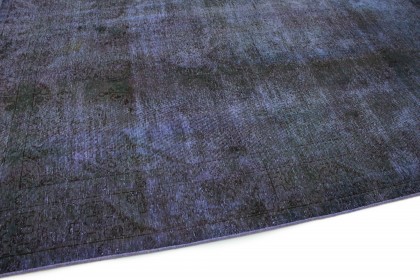 Carpetido Design Vintage Rug Blue Purple in 290x200 (5 / 5)