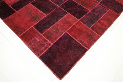 Patchwork Teppich Rot in 310x200cm (4 / 11) Patchwork Teppich Rot in 310x200cm (4 / 11)