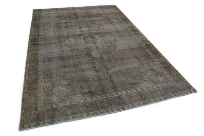Carpetido Design Vintage-Teppich Anthrazit Grau Schwarz in 390x270 (3 / 6)