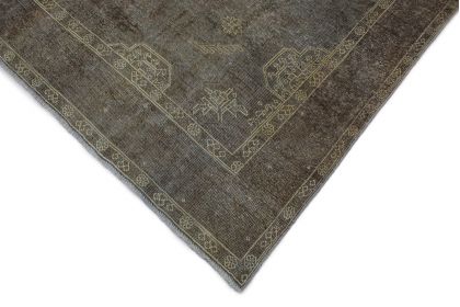 Carpetido Design Vintage-Teppich Anthrazit Grau Schwarz in 390x270 (4 / 6)
