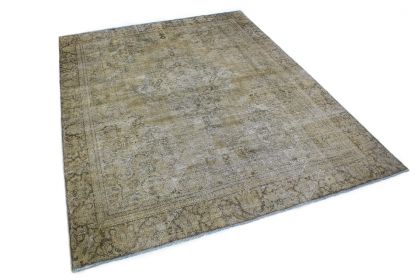 Carpetido Design Vintage-Teppich Grau in 340x260 (3 / 6)