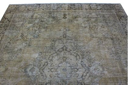 Carpetido Design Vintage-Teppich Grau in 340x260 (4 / 6)