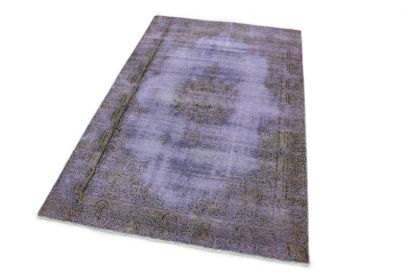Carpetido Design Vintage-Teppich Lila in 200x130 (2 / 5)