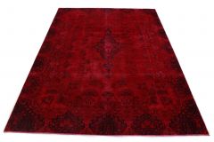 Carpetido Design Vintage-Teppich Rot in 380x280