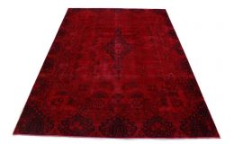 Carpetido Design Vintage-Teppich Rot in 380x280