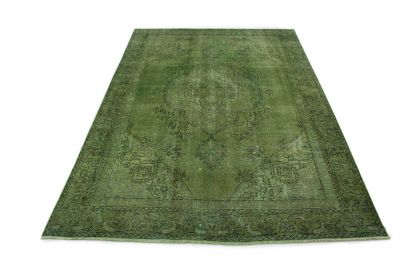 Carpetido Design Vintage-Teppich Grün in 350x240 (1 / 6)
