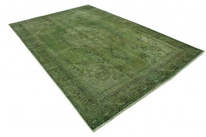 Carpetido Design Vintage-Teppich Grün in 350x240 (2 / 6)