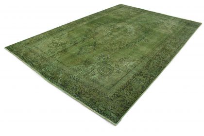 Carpetido Design Vintage-Teppich Grün in 350x240 (3 / 6)