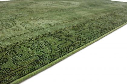 Carpetido Design Vintage-Teppich Grün in 350x240 (6 / 6)