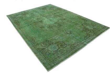 Carpetido Design Vintage-Teppich Grün in 320x230 (2 / 6)