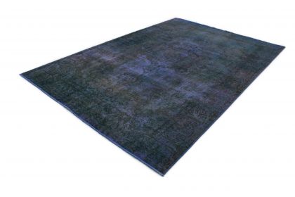 Carpetido Design Vintage-Teppich Blau in 320x210 (3 / 6)