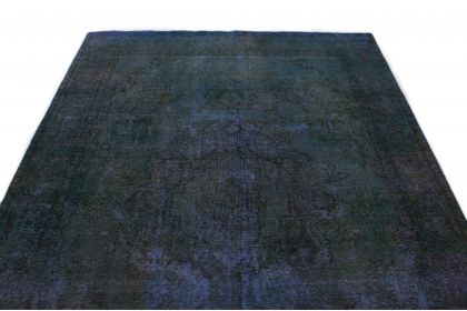Carpetido Design Vintage-Teppich Blau in 320x210 (5 / 6)
