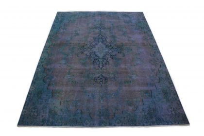 Carpetido Design Vintage-Teppich Blau Lila in 300x210 (1 / 6)