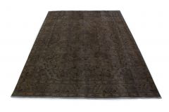 Carpetido Design Vintage Rug Gray Black in 340x250