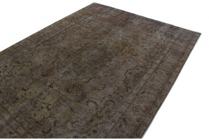 Carpetido Design Vintage Rug Gray Black in 340x250 (4 / 6)