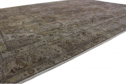 Carpetido Design Vintage Rug Gray Black in 340x250 (6 / 6)