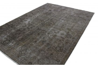 Carpetido Design Vintage-Teppich Grau in 340x240 (4 / 6)