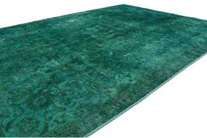 Carpetido Design Vintage-Teppich Grün Türkis in 310x230 (6 / 6)