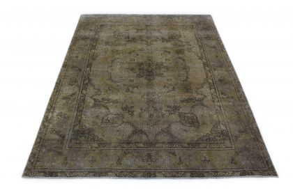 Carpetido Design Vintage-Teppich Grau in 290x200