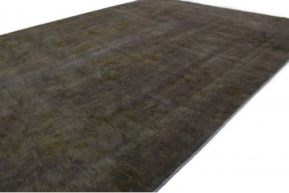 Carpetido Design Vintage Rug Olive-gray in 380x280 (4 / 5)
