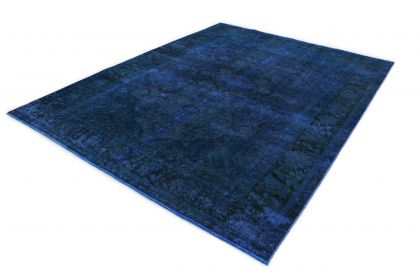 Carpetido Design Vintage-Teppich Blau in 330x250 (3 / 6)