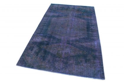 Carpetido Design Vintage Rug Blue in 270x160 (3 / 6)