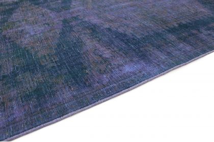 Carpetido Design Vintage Rug Blue in 270x160 (6 / 6)