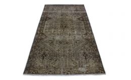 Carpetido Design Vintage-Teppich Grau in 230x120