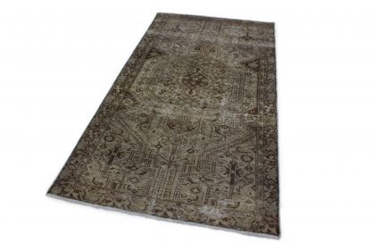 Carpetido Design Vintage-Teppich Grau in 230x120 (2 / 6)