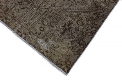 Carpetido Design Vintage-Teppich Grau in 230x120 (5 / 6)