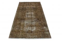 Carpetido Design Vintage-Teppich Grau in 200x110