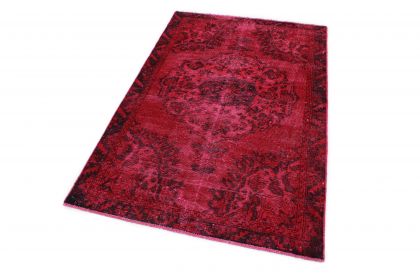 Carpetido Design Vintage-Teppich Rot in 190x120 (2 / 6)