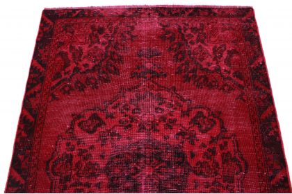 Carpetido Design Vintage-Teppich Rot in 190x120 (4 / 6)