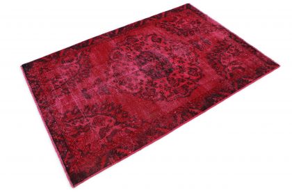 Carpetido Design Vintage-Teppich Rot in 190x120 (6 / 6)