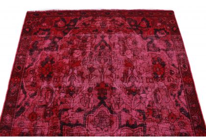 Carpetido Design Vintage-Teppich Rot in 270x150 (5 / 7)